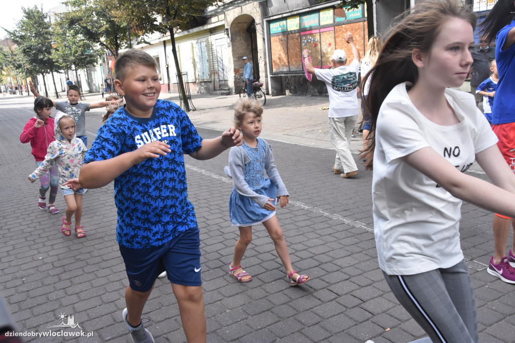 Na śródmieściu zorganizowano trening