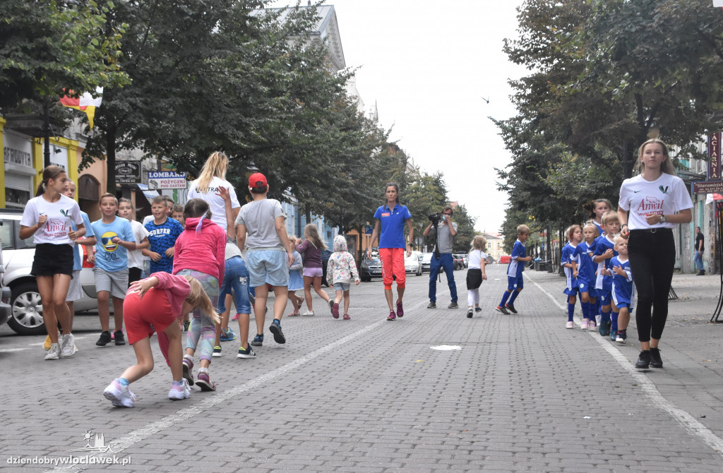 Na śródmieściu zorganizowano trening