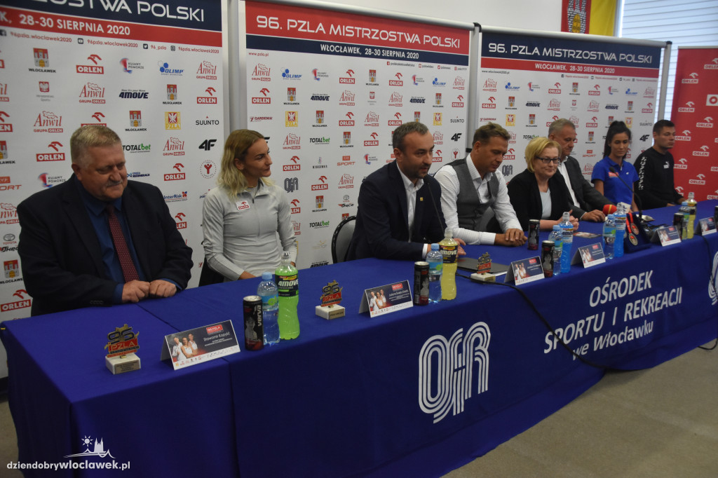 Konferencja prasowa przed Mistrzostwami Polski w lekkiej atletyce