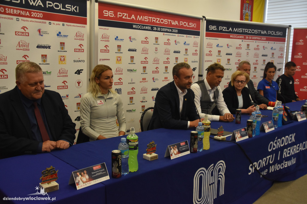 Konferencja prasowa przed Mistrzostwami Polski w lekkiej atletyce
