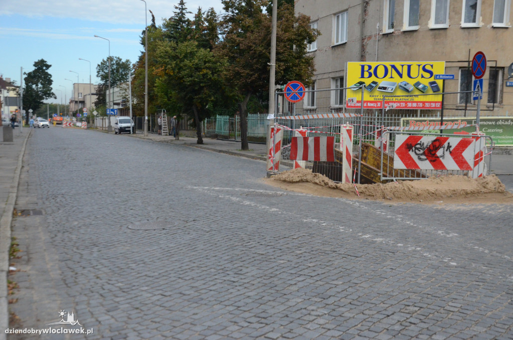 Roboty wodociągowe na ul. Kilińskiego