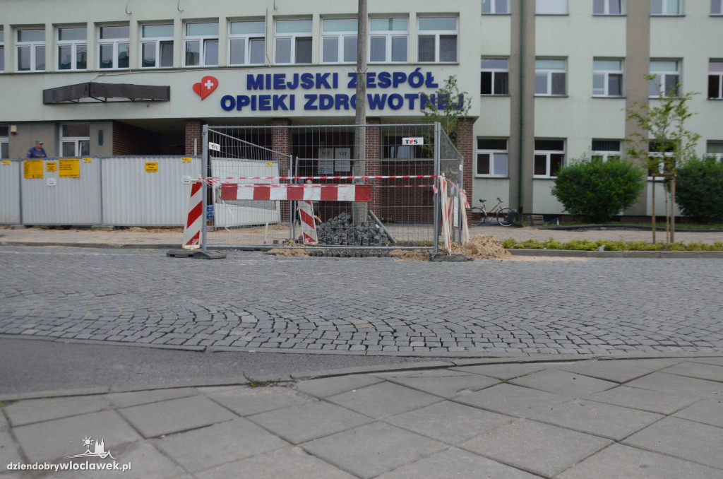Roboty wodociągowe na ul. Kilińskiego