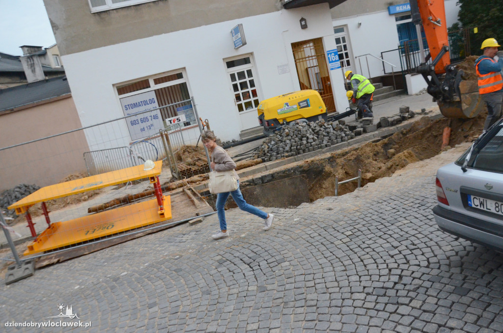 Roboty wodociągowe na ul. Kilińskiego