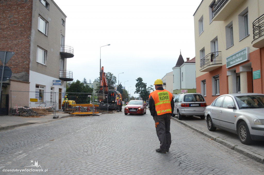 Roboty wodociągowe na ul. Kilińskiego