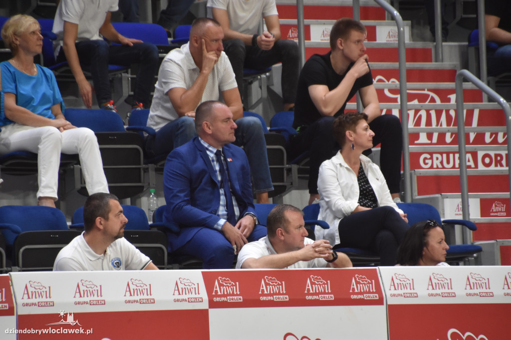 Kibice na meczu Anwil - Trefl