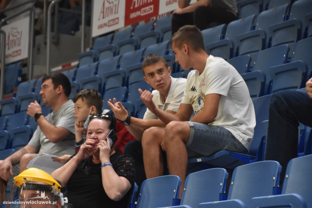 Kibice na meczu Anwil - Trefl