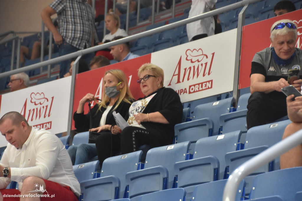 Kibice na meczu Anwil - Trefl