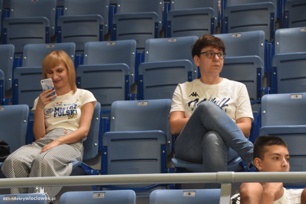 Kibice na meczu Anwil - Trefl