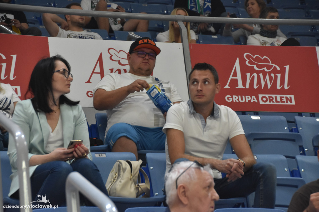 Kibice na meczu Anwil - Trefl