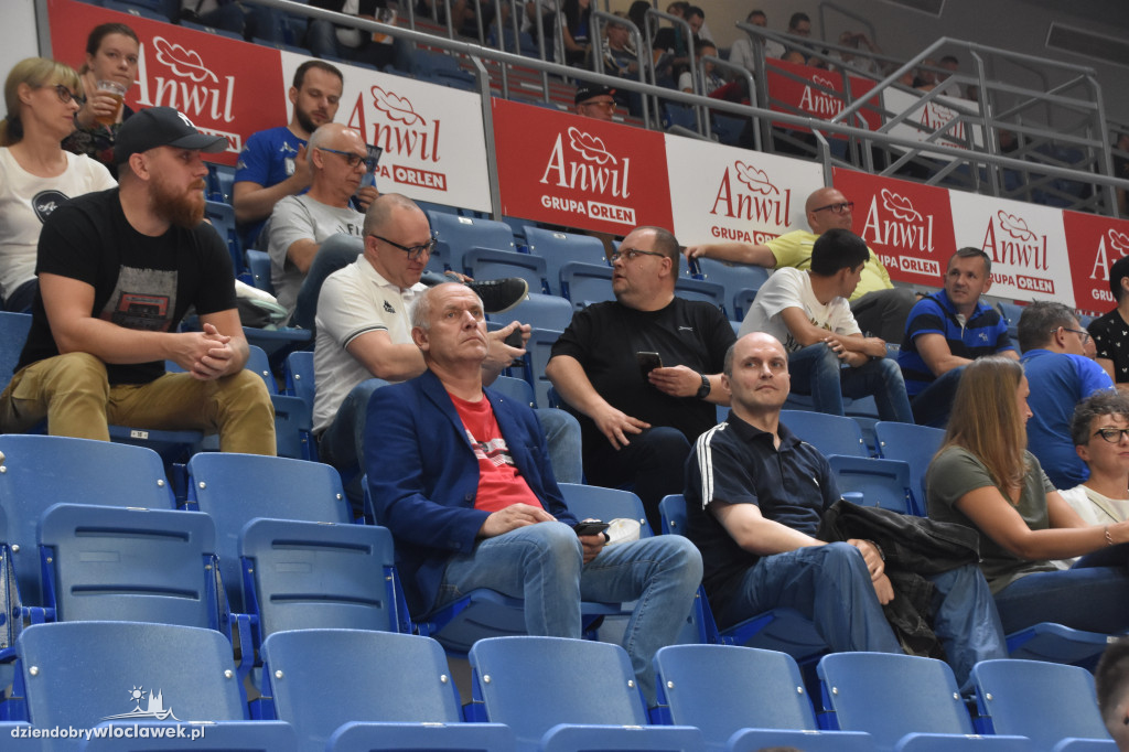 Kibice na meczu Anwil - Trefl