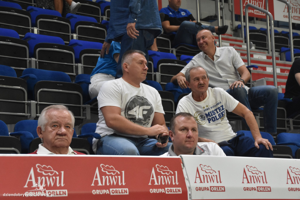 Kibice na meczu Anwil - Trefl
