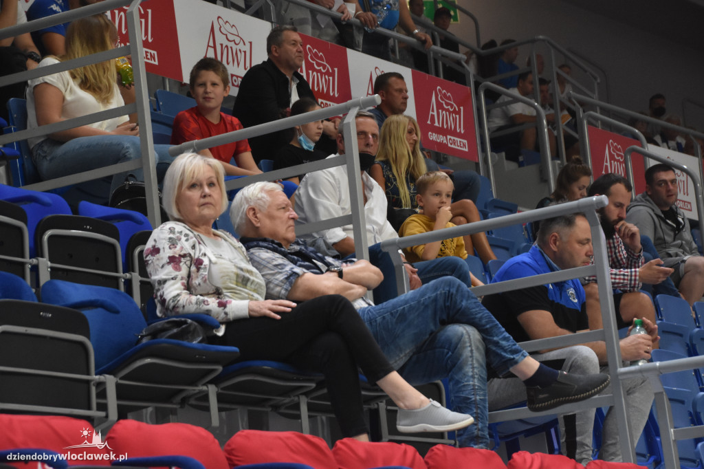 Kibice na meczu Anwil - Trefl