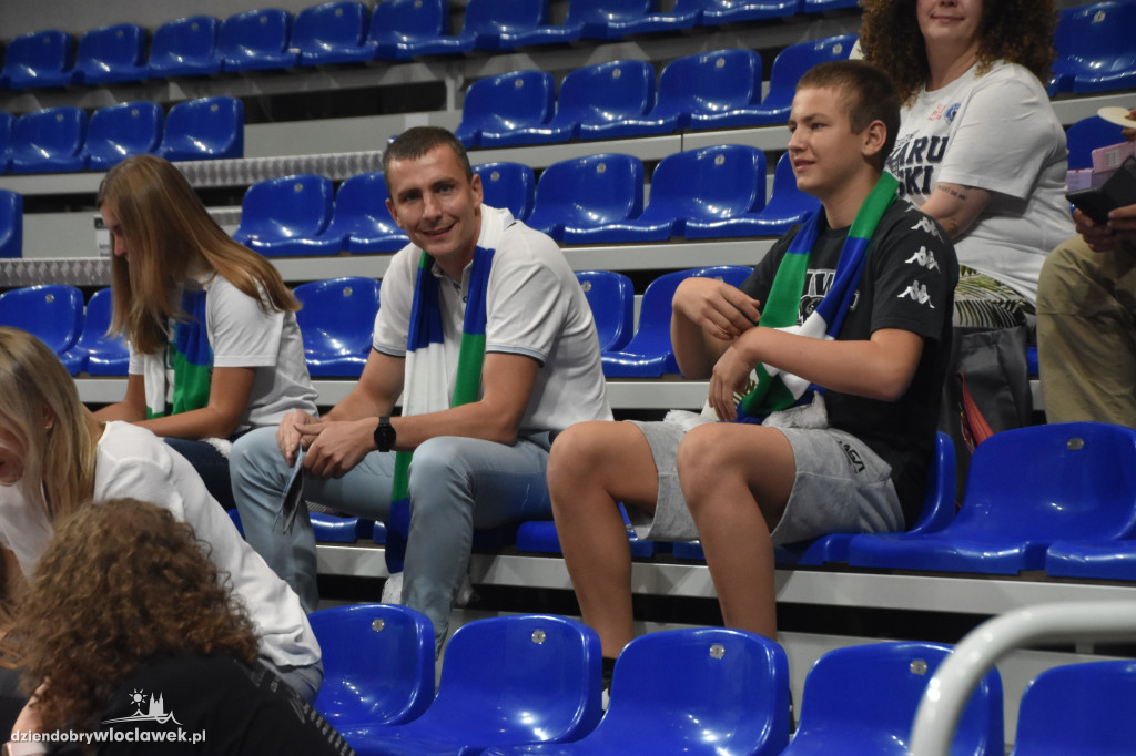 Kibice na meczu Anwil - Trefl