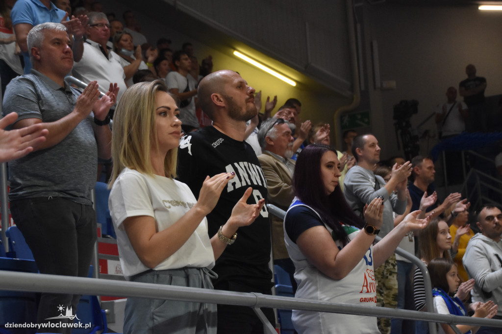 Kibice na meczu Anwil - Trefl