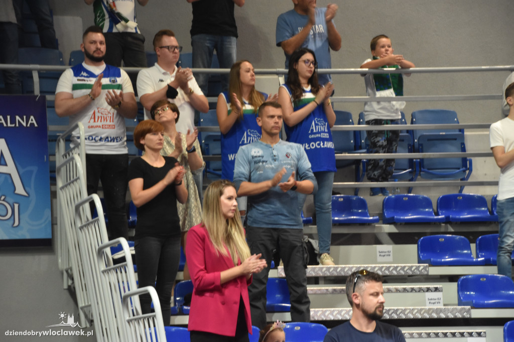 Kibice na meczu Anwil - Trefl