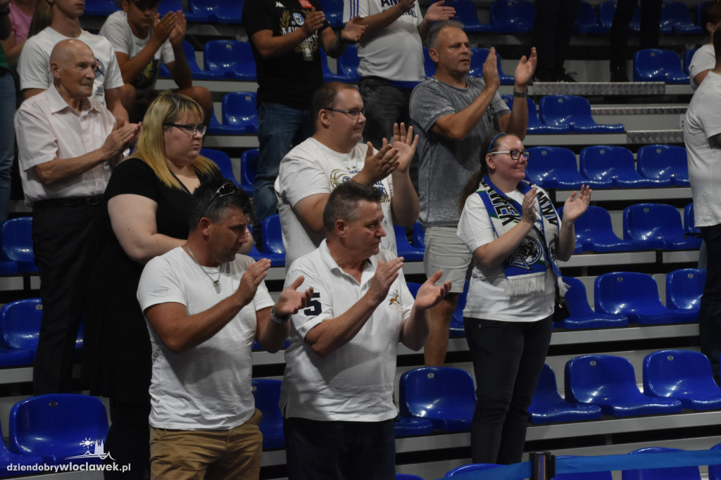 Kibice na meczu Anwil - Trefl