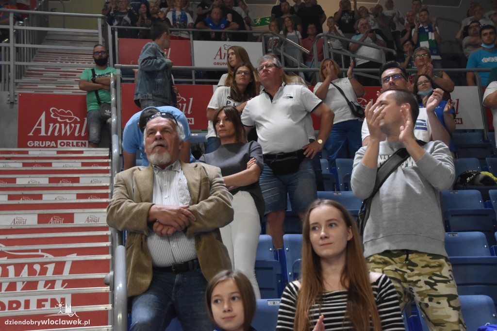 Kibice na meczu Anwil - Trefl