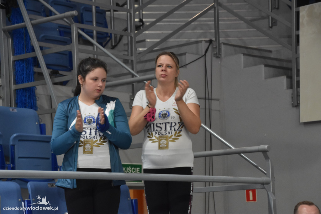 Kibice na meczu Anwil - Trefl