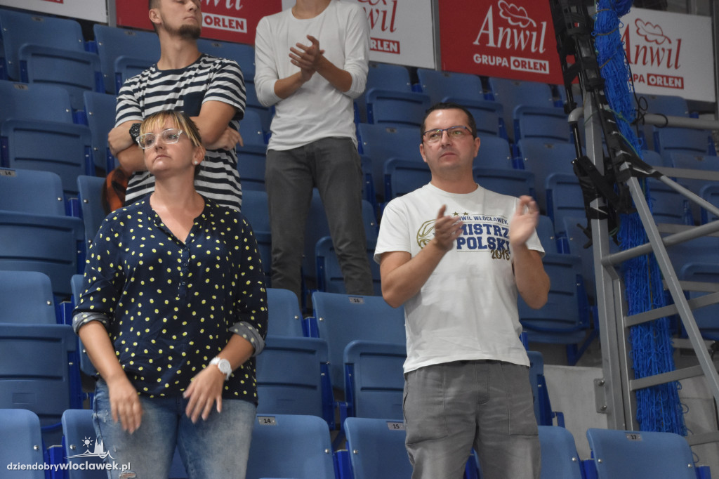 Kibice na meczu Anwil - Trefl