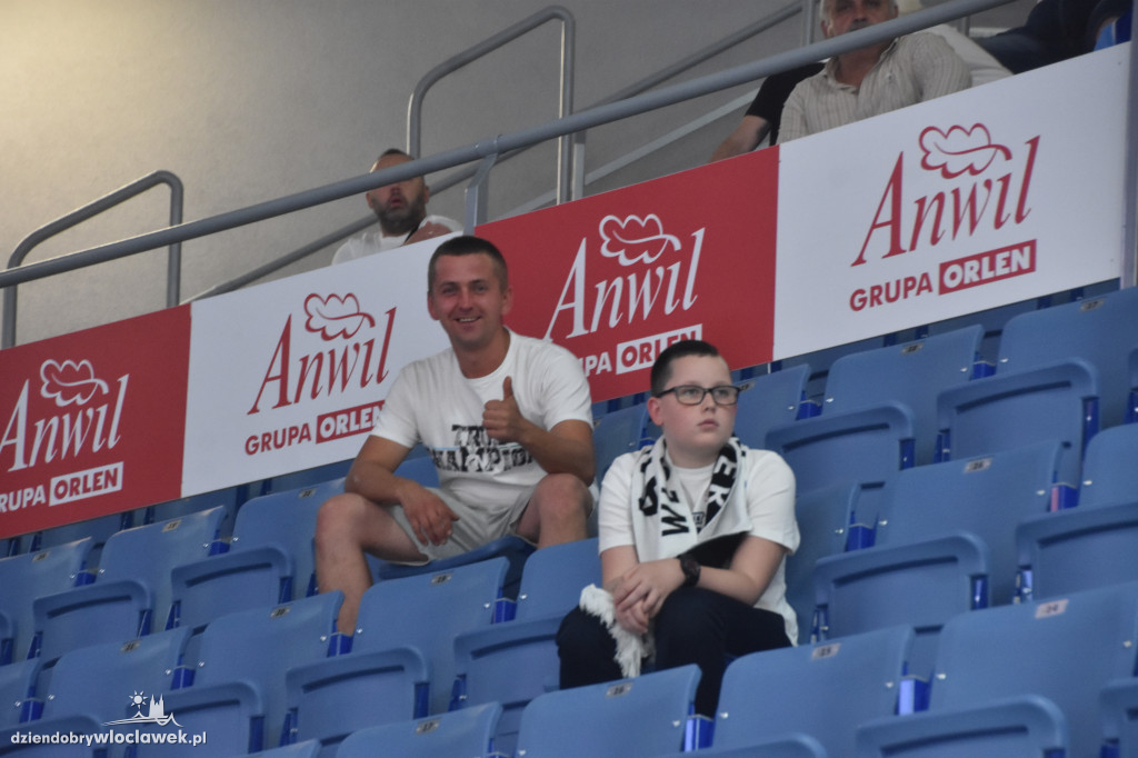 Kibice na meczu Anwil - Trefl