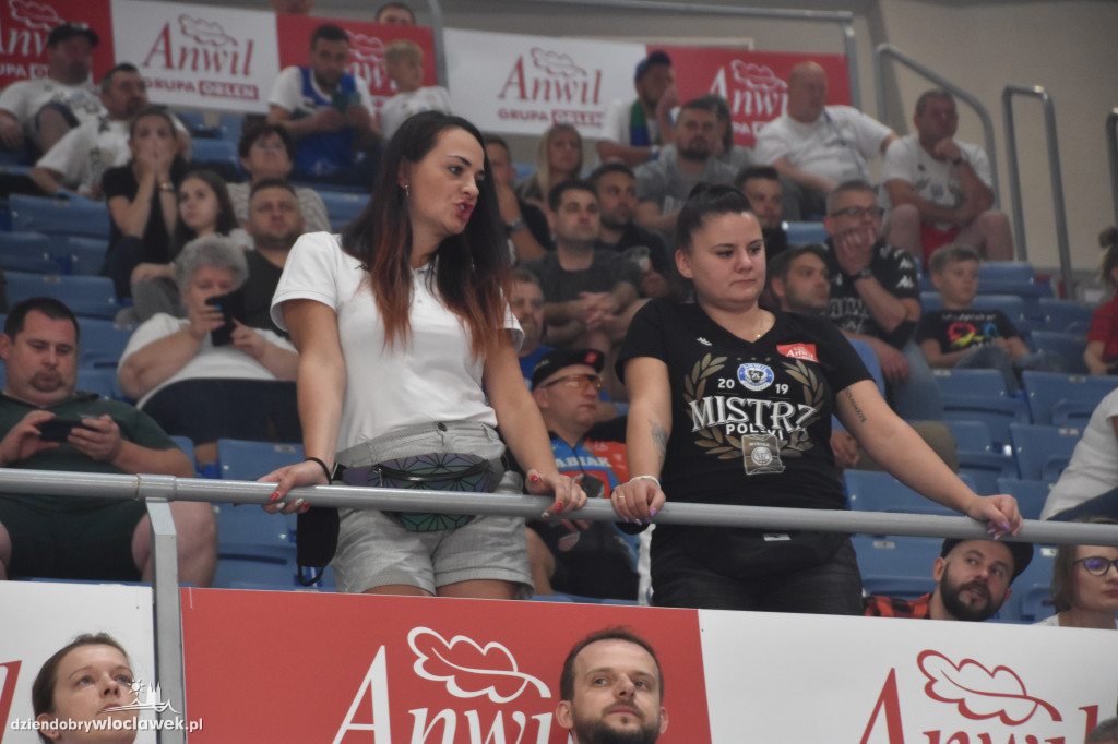 Kibice na meczu Anwil - Trefl