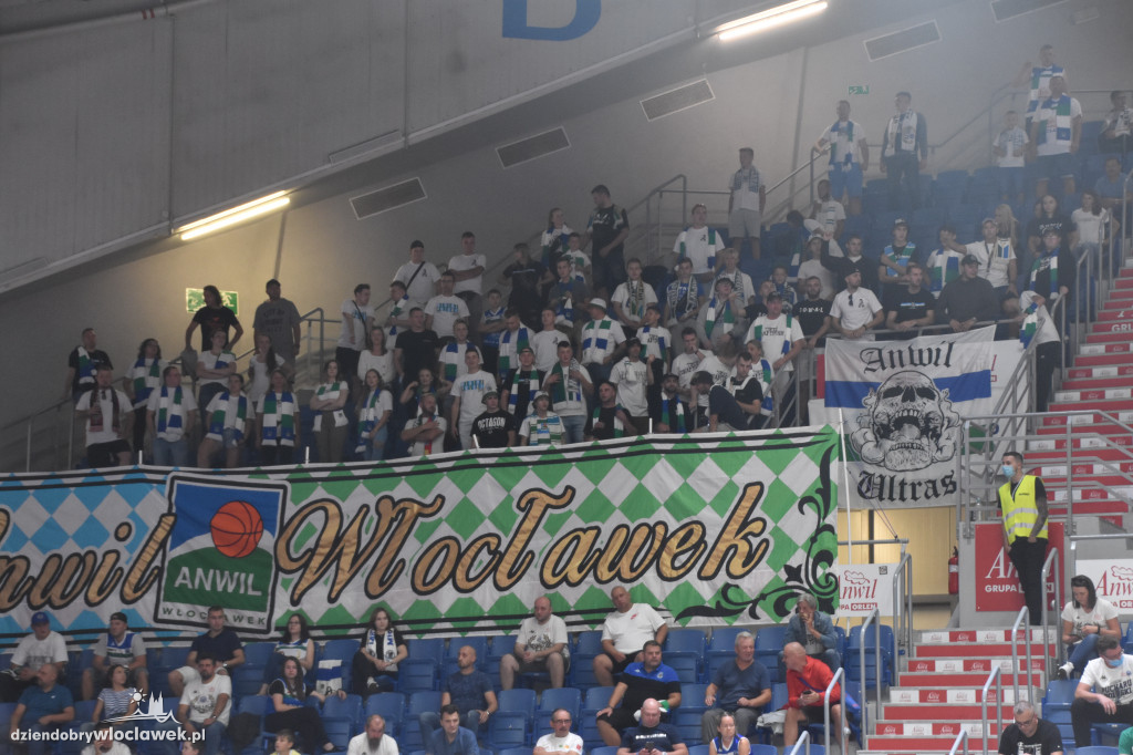 Kibice na meczu Anwil - Trefl