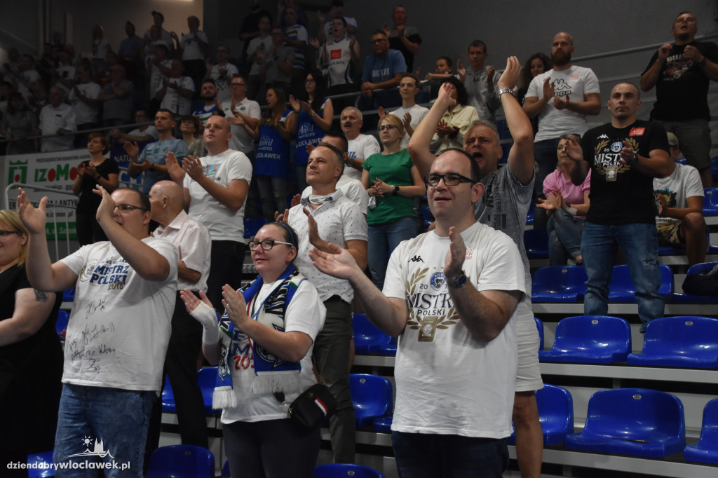 Kibice na meczu Anwil - Trefl