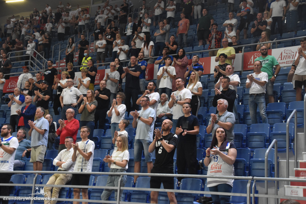 Kibice na meczu Anwil - Trefl