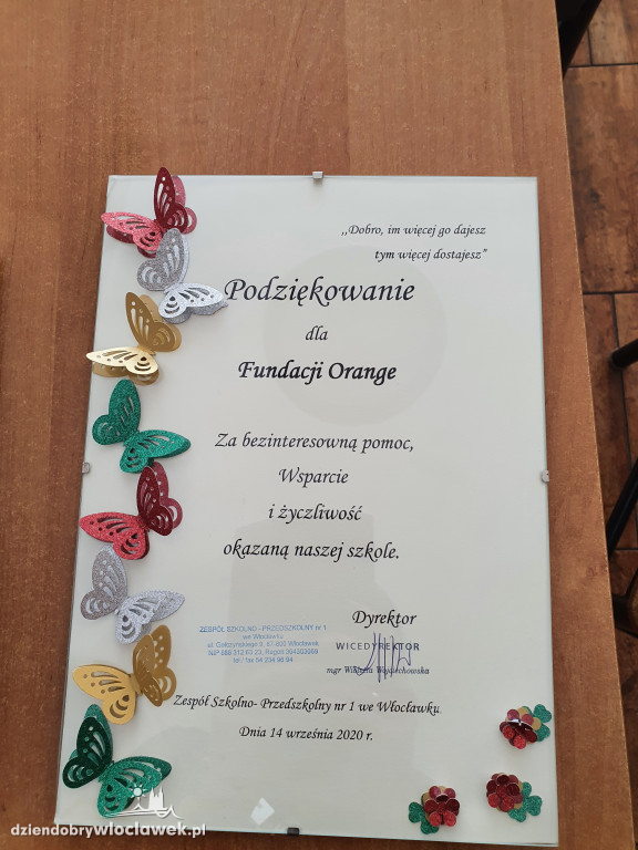 Fundacja Orange pomaga w trudnych czasach