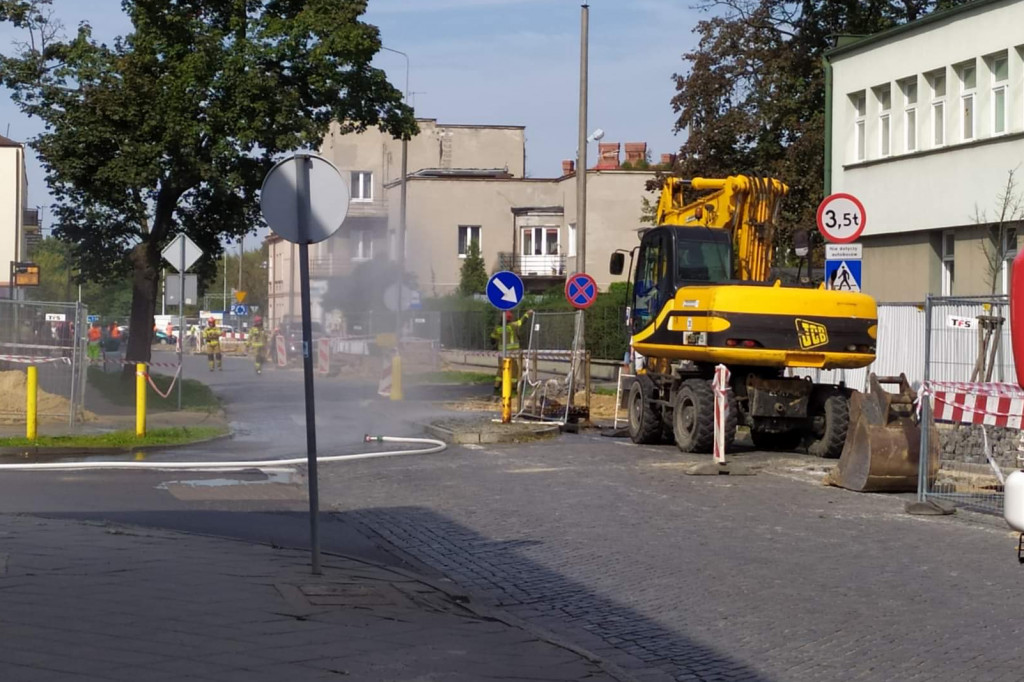 Rozszczelnienie gazociągu na ul. Kilińskiego