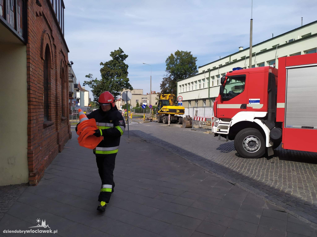 Rozszczelnienie gazociągu na ul. Kilińskiego