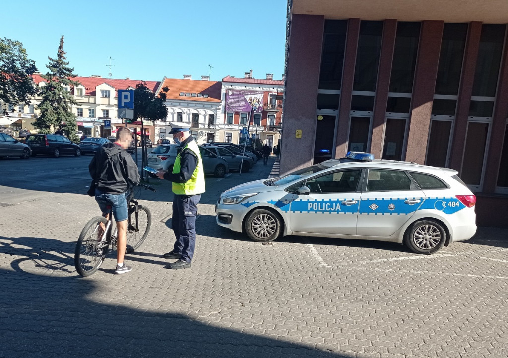 Policjanci działali na pl. Wolności