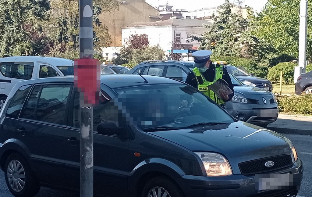 Policjanci działali na pl. Wolności