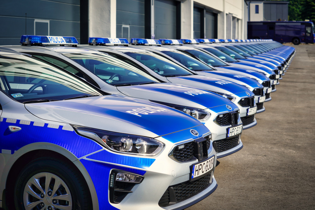 Nowe radiowozy dla policjantów z Włocławka