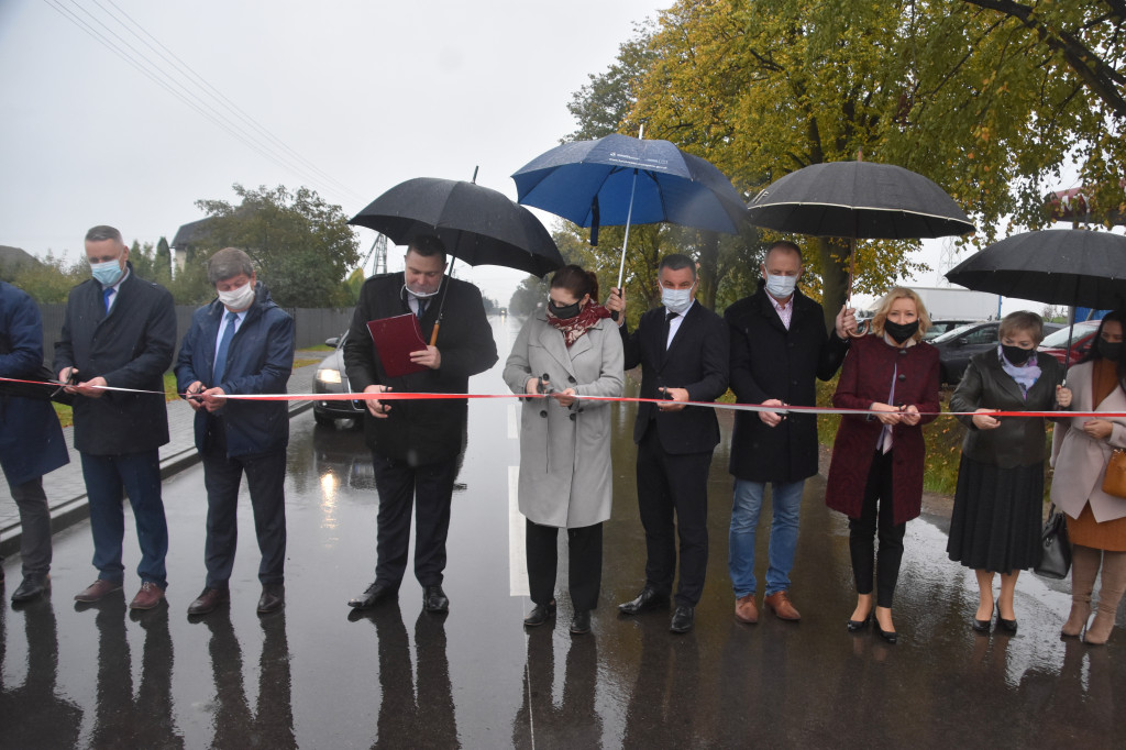 Otwarcie drogi powiatowej w Lubaniu