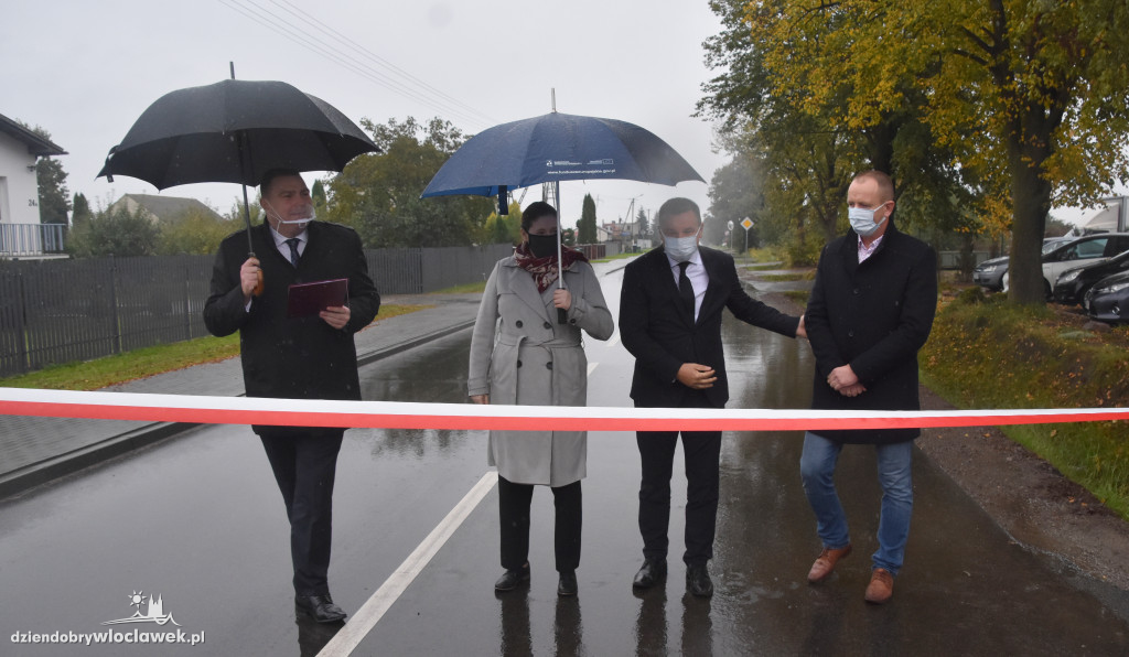 Otwarcie drogi powiatowej w Lubaniu