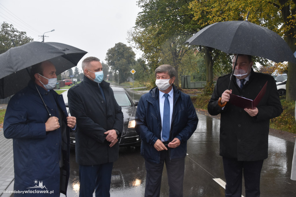 Otwarcie drogi powiatowej w Lubaniu