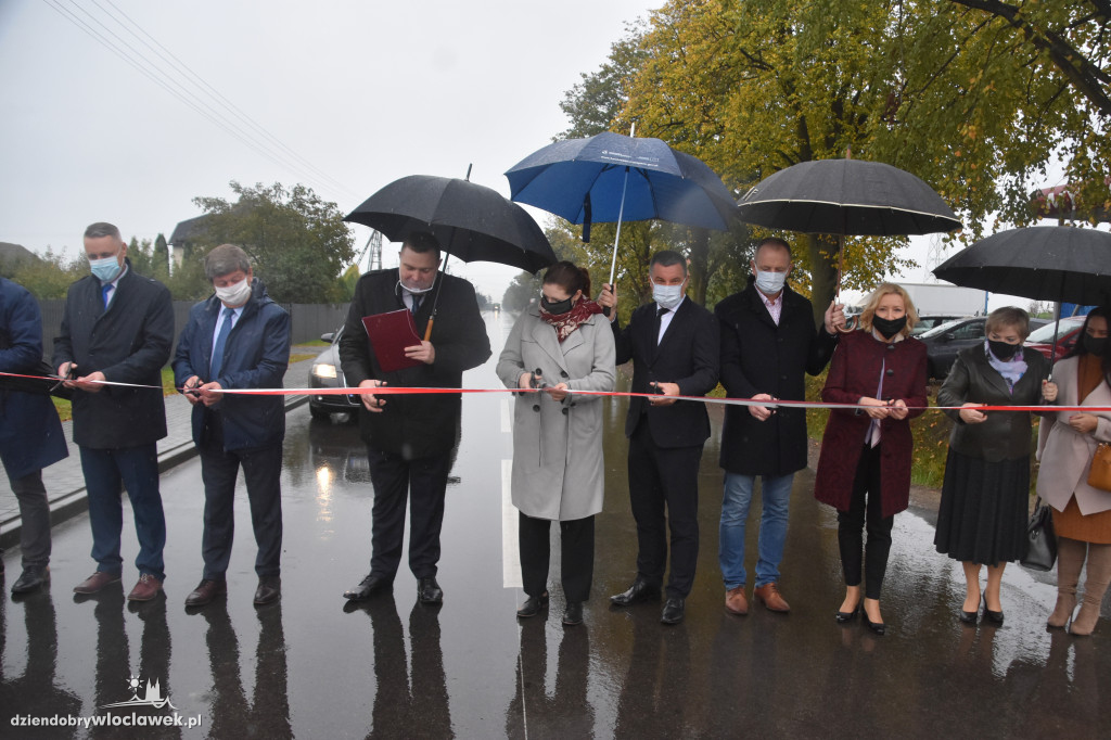 Otwarcie drogi powiatowej w Lubaniu
