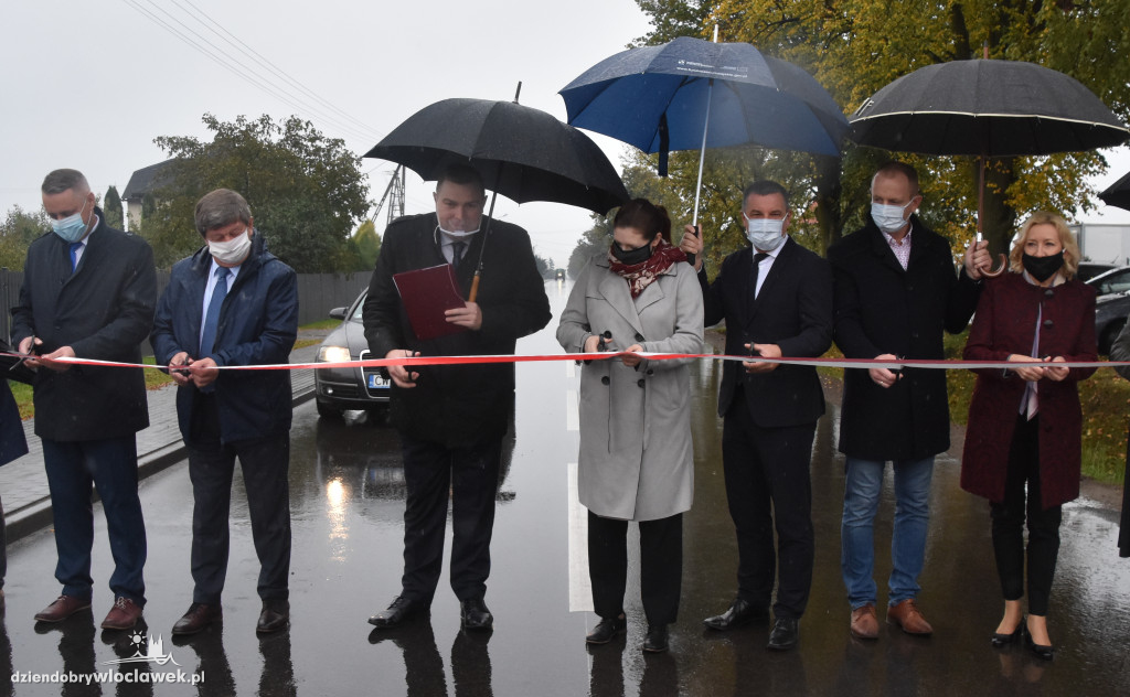 Otwarcie drogi powiatowej w Lubaniu
