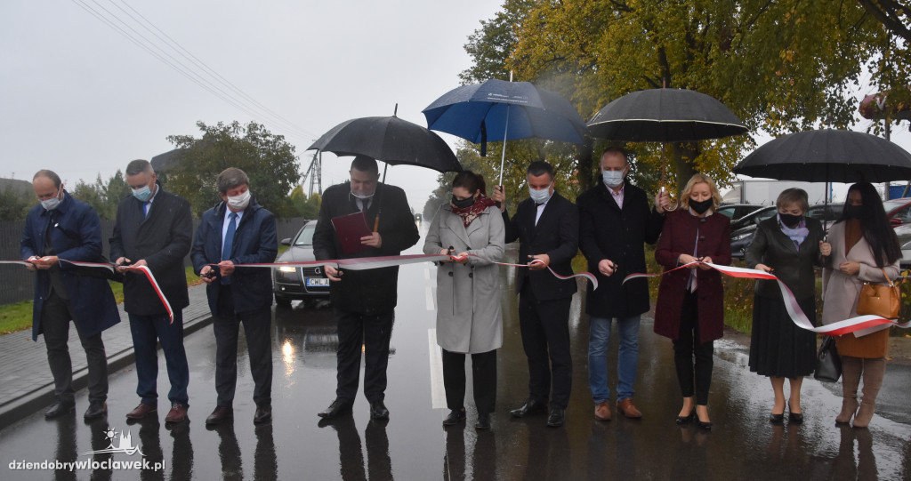 Otwarcie drogi powiatowej w Lubaniu