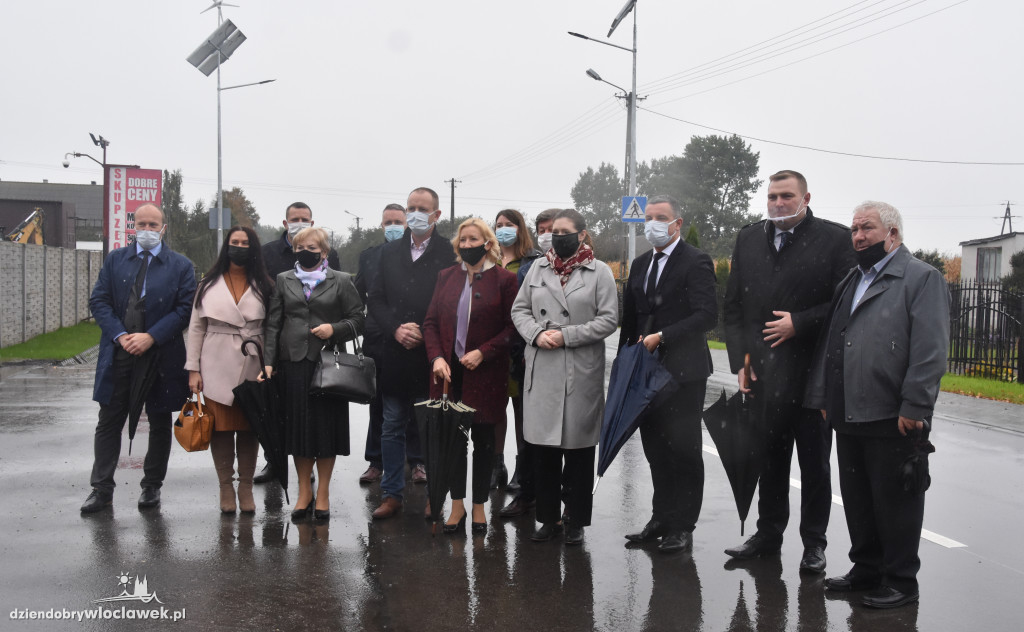 Otwarcie drogi powiatowej w Lubaniu