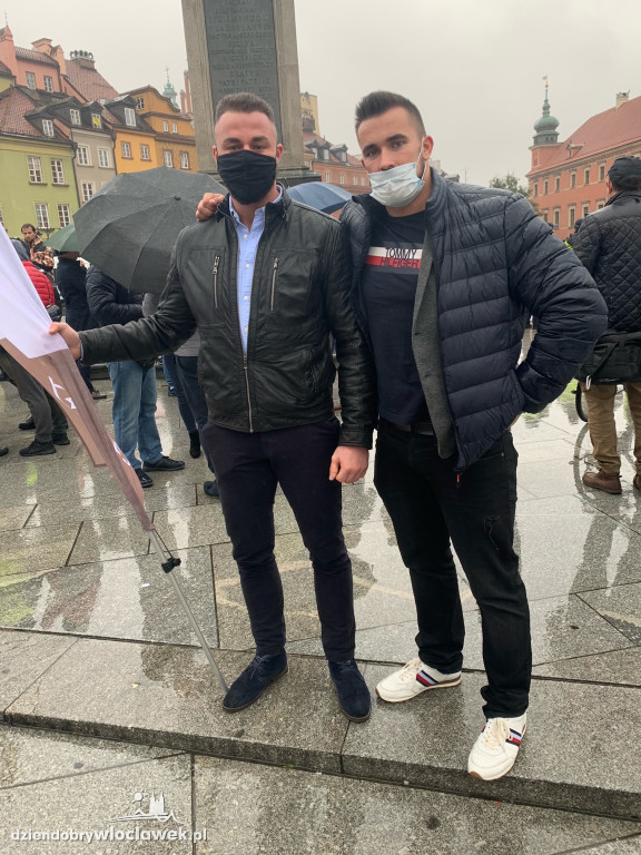Włocławski klub na proteście branży fitness