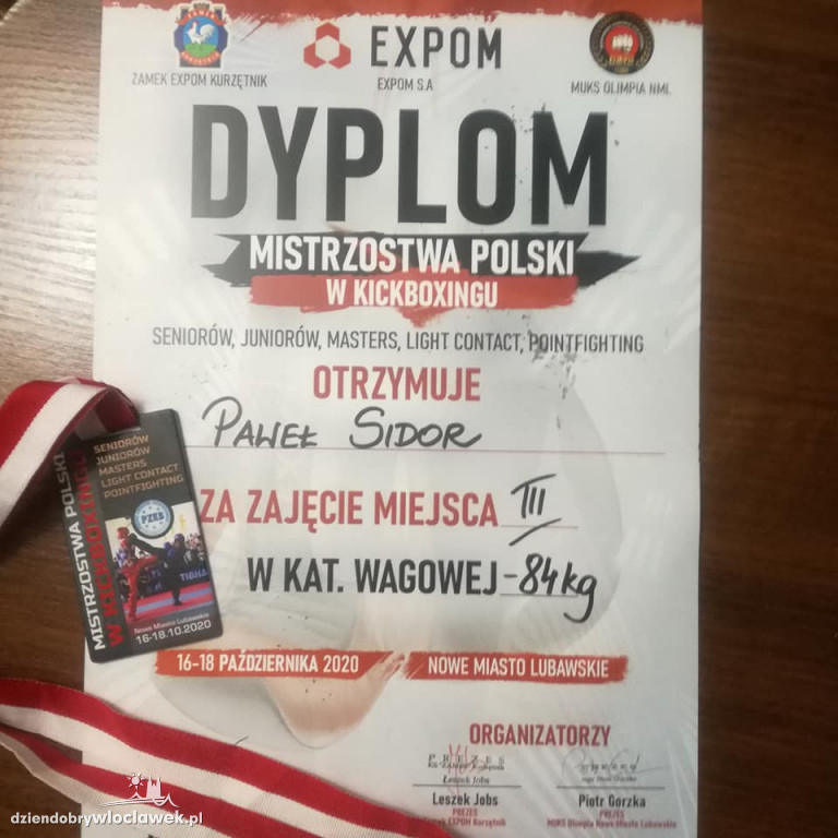 Medale zawodników Academy Martial Arts