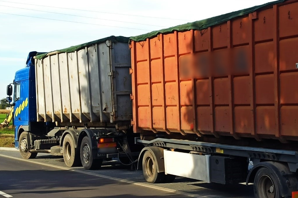 Udaremnili transport śmieci