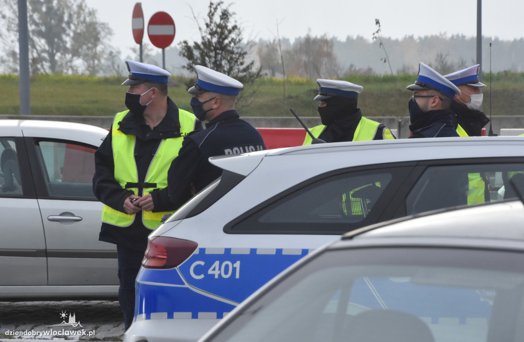 Protest na autostradzie A1