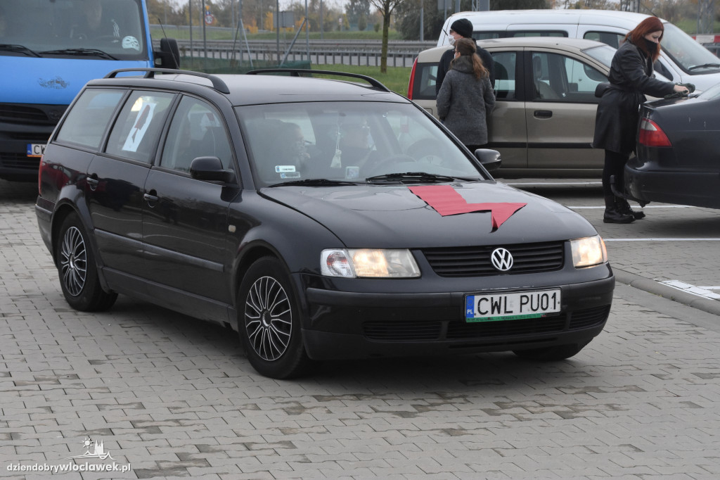Protest na autostradzie A1