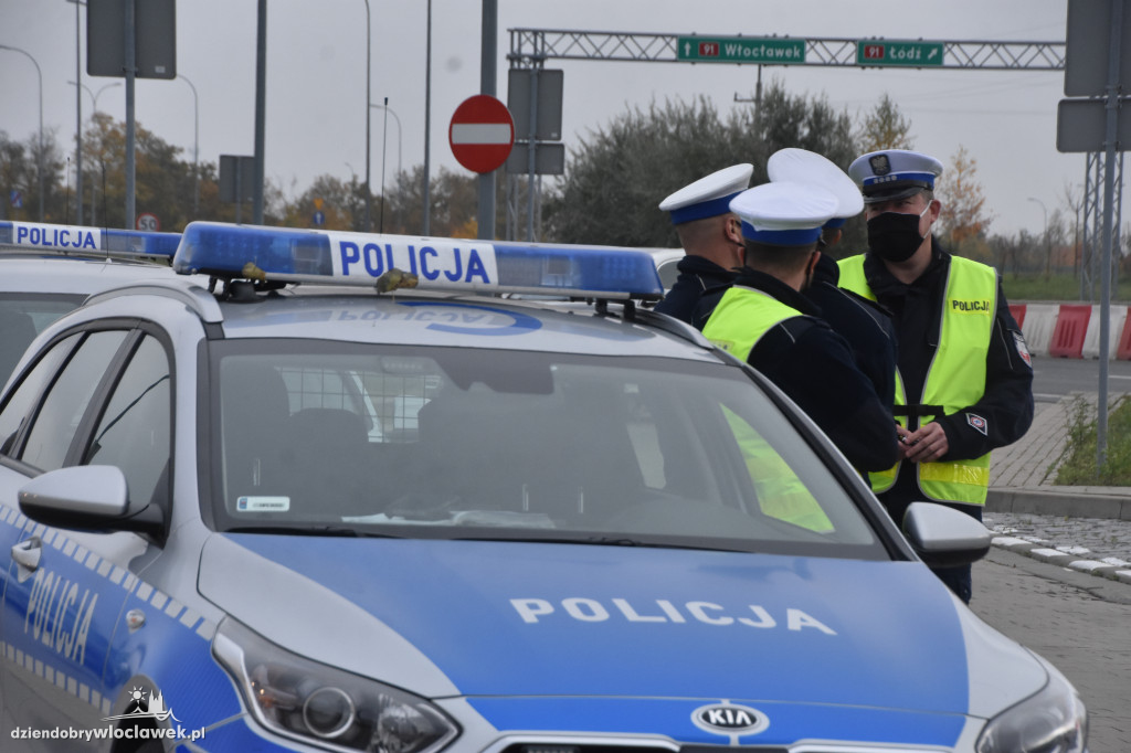 Protest na autostradzie A1