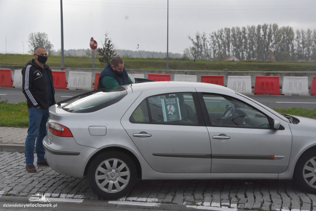 Protest na autostradzie A1