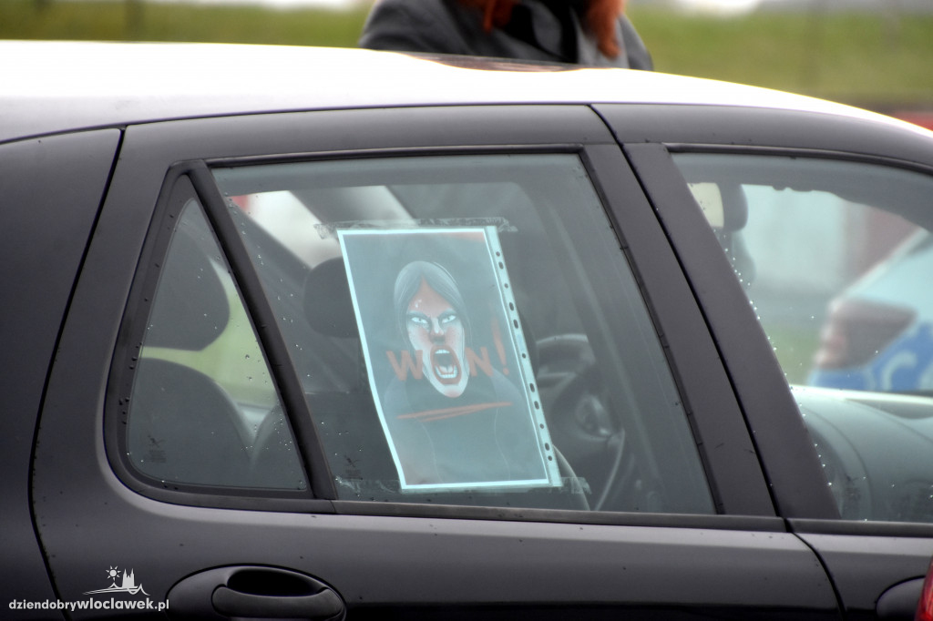 Protest na autostradzie A1