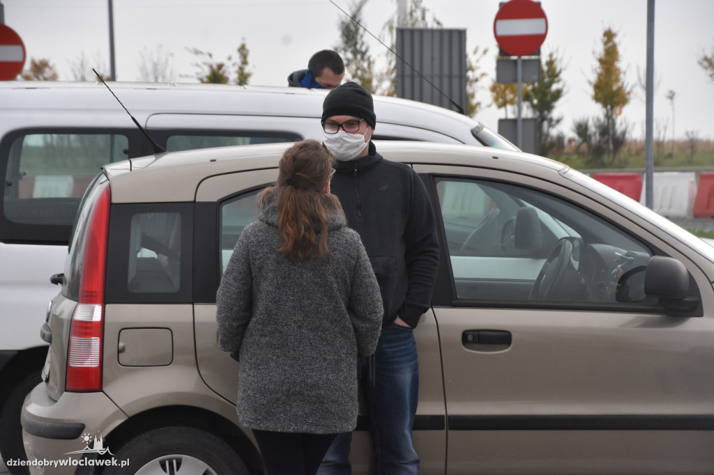 Protest na autostradzie A1
